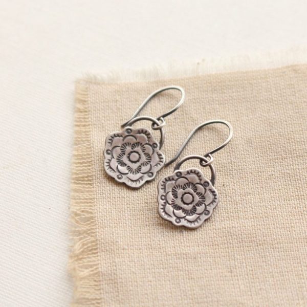Cactus Flower Bloom Earrings - Image 2