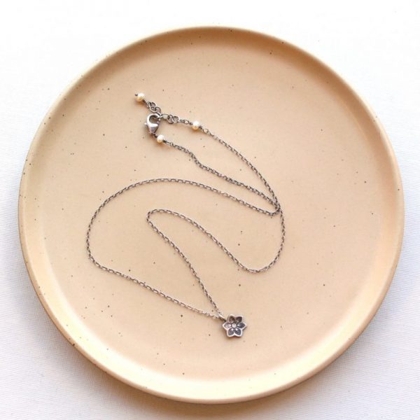 Moonflower Charm Necklace - Image 4
