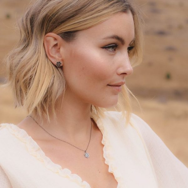Moonflower Post Earrings - Image 4