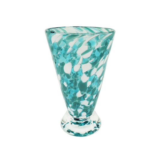 Speckle Cup - Peacock Kingston Glass Studio