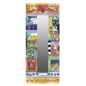 A Dog's World Mirror by Sincerely Sticks