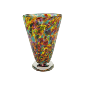 Speckle Cup - Mardi Gras Kingston Glass Studio