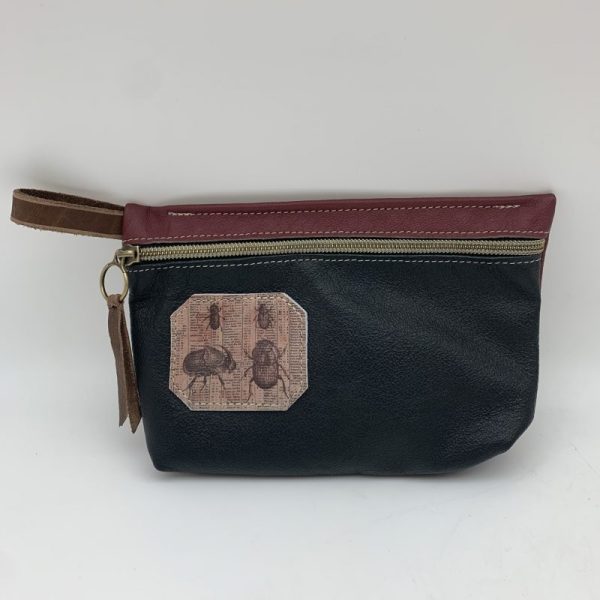 Everyday Stash Bag by Traci Jo Designs - Navy/Beetle - TJ8