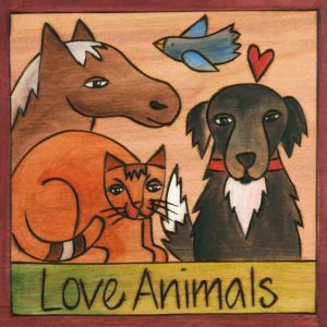 All Creatures Great and Small 6" Plaque by Sincerely Sticks