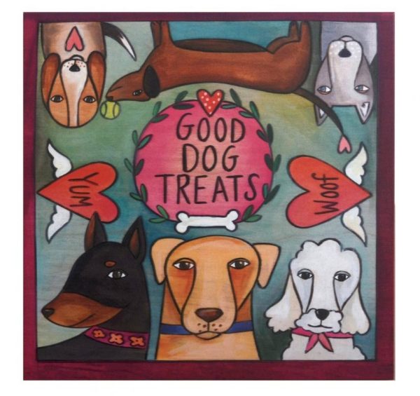 "Treat Time" Dog Treat Box by Sincerely Sticks