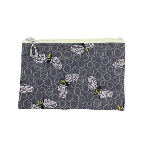 Cotton Coin Purse by Dana Herbert - Bees