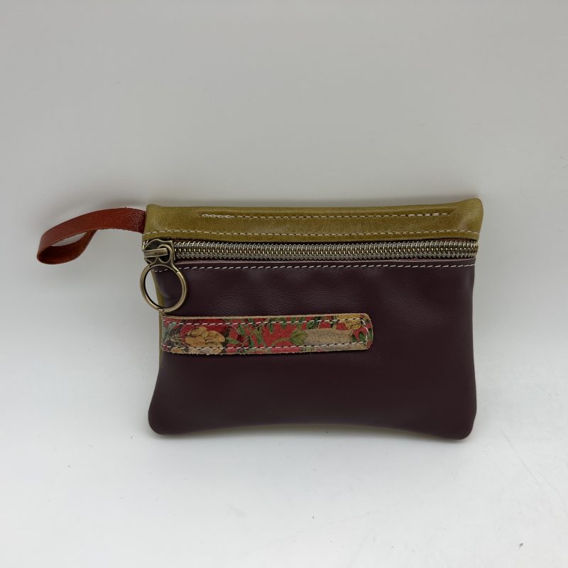 Mini Stash Bag by Traci Jo Designs - Purple/Floral - TJ43