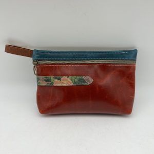 Everyday Stash Bag by Traci Jo Designs - Red/Floral - TJ52