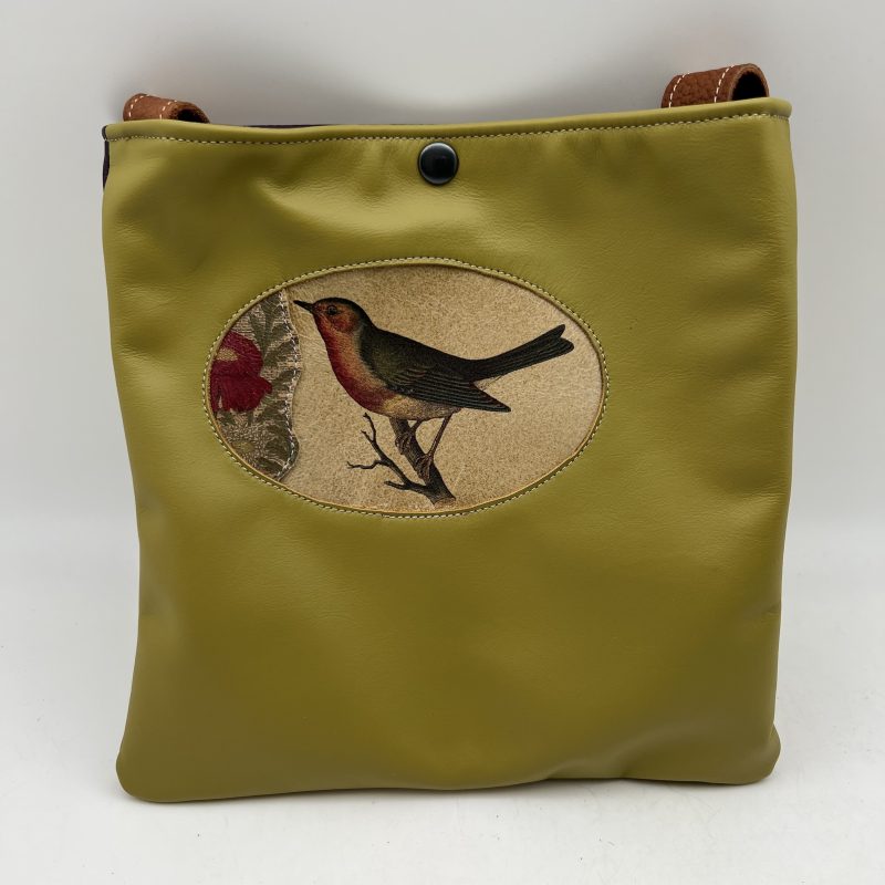 Day Tripper Bag by Traci Jo Designs - Olive/Bird - TJ55