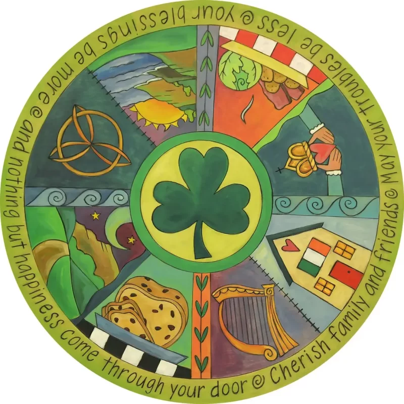 "Luck of the Irish" Lazy Susan by Sincerely Sticks