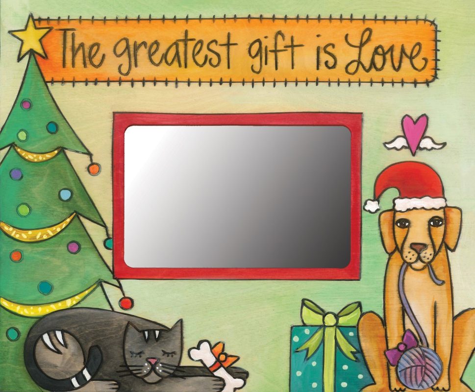 "Not a Creature Was Stirring" 4"x 6" Picture Frame by Sincerely Sticks