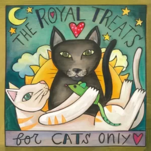 "Royal Treats" Cat Treat Box by Sincerely Sticks