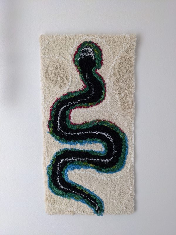 Carpet Snake Wall Hanging by Kelsey McDonnell