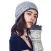 Alpaca Beanie Hat - Caraveli - Stone - Image 2