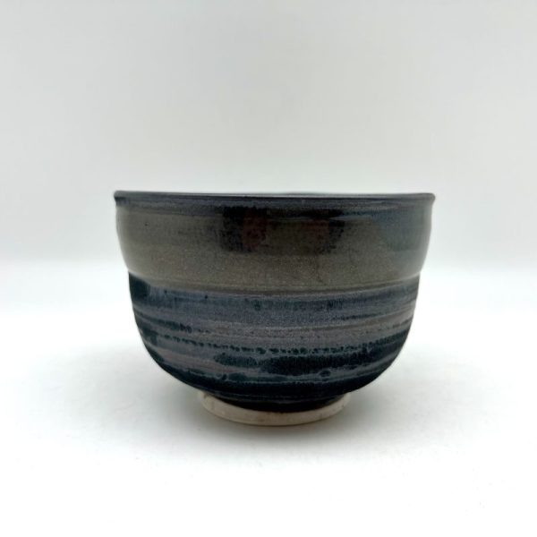 Black Bowl With Turquoise Inner by Margo Brown - 3287 - Image 2