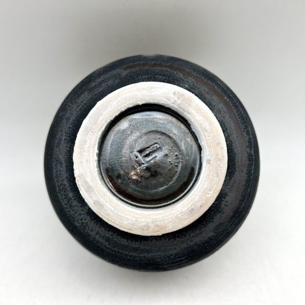 Black Bowl With Turquoise Inner by Margo Brown - 3287 - Image 6