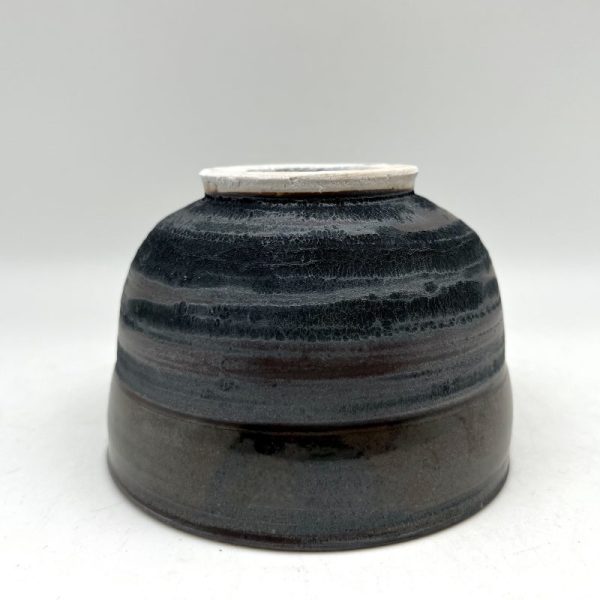 Black Bowl With Turquoise Inner by Margo Brown - 3287 - Image 5