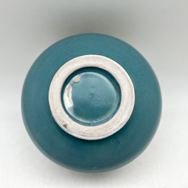Scalloped Turquoise Bowl by Margo Brown - 3292 - Image 8