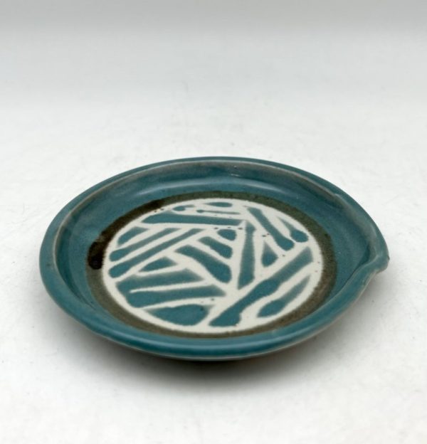 Line-Patterned Spoon Rest by Margo Brown - 3263 - Image 3