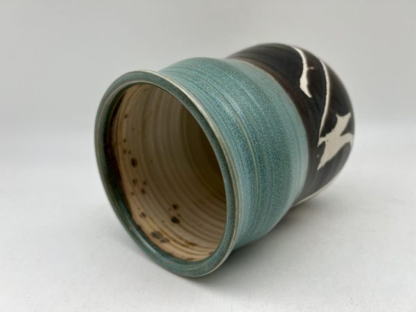 Two-Tone Utensil Holder by Margo Brown - 3316 - Image 2