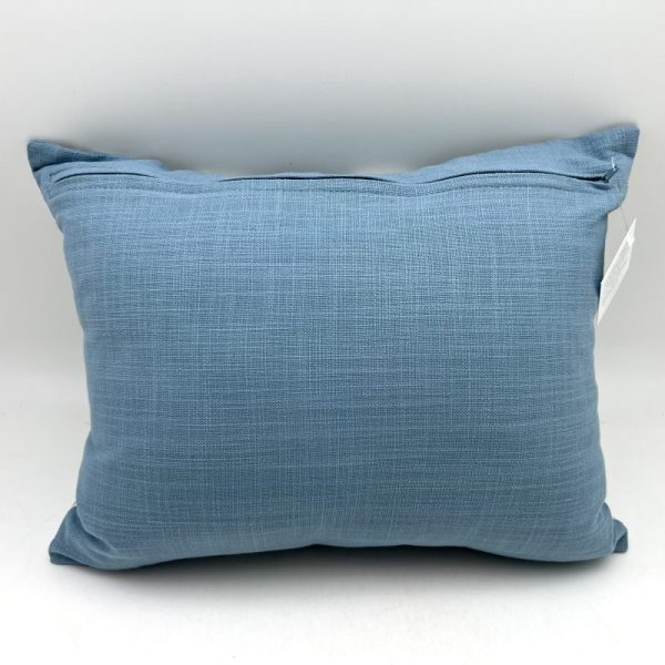 Aquarium Embroidered Pillow by Natural Habitat Co. - 12161CAQ - Image 2