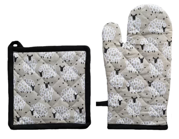 Sheep Glove & Pot Holder Set - OGPH
