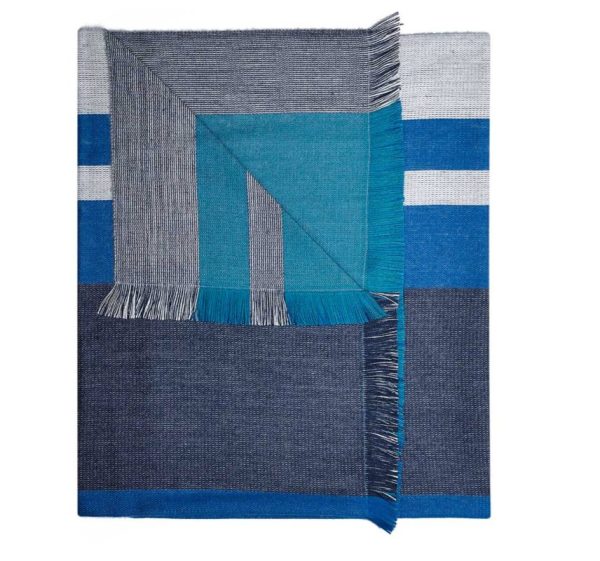 Blue Nile Reversible Alpaca Throw Blanket by Shupaca - TH-RVS-05 - Image 6