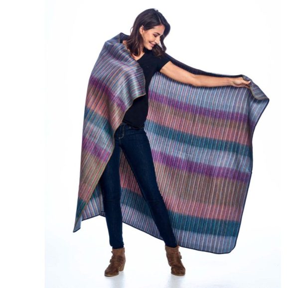 Patchwork Alpaca Throw Blanket by Shupaca - BL-TRW-18