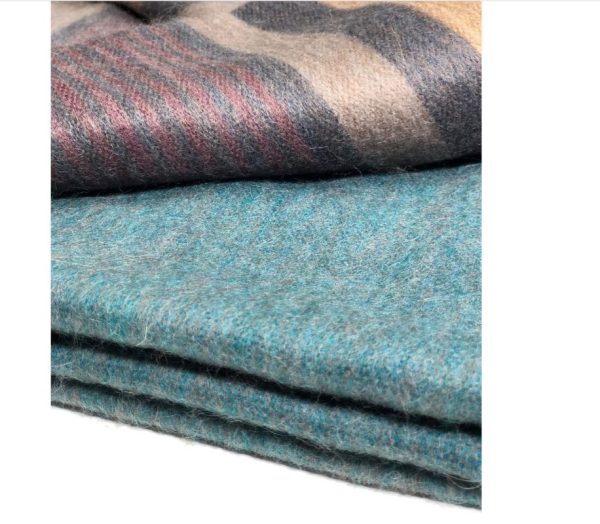 Jade Forest Alpaca Throw Blanket by Shupaca - BL-TRW-106 - Image 3