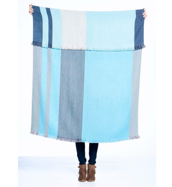 Cool Agave Reversible Alpaca Throw Blanket by Shupaca - TH-RVS-03 - Image 2