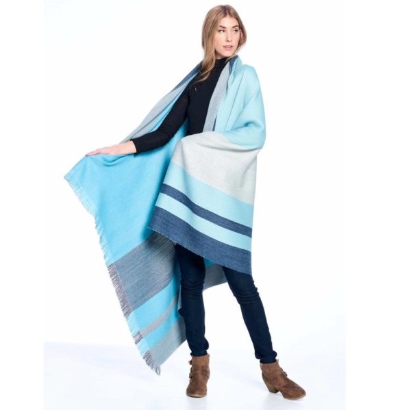 Cool Agave Reversible Alpaca Throw Blanket by Shupaca - TH-RVS-03 - Image 3