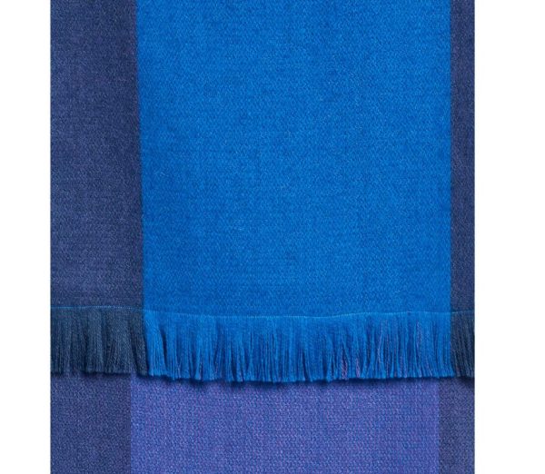 Moon Indigo Alpaca Reversible Scarf by Shupaca - SC-RVS-08 - Image 7