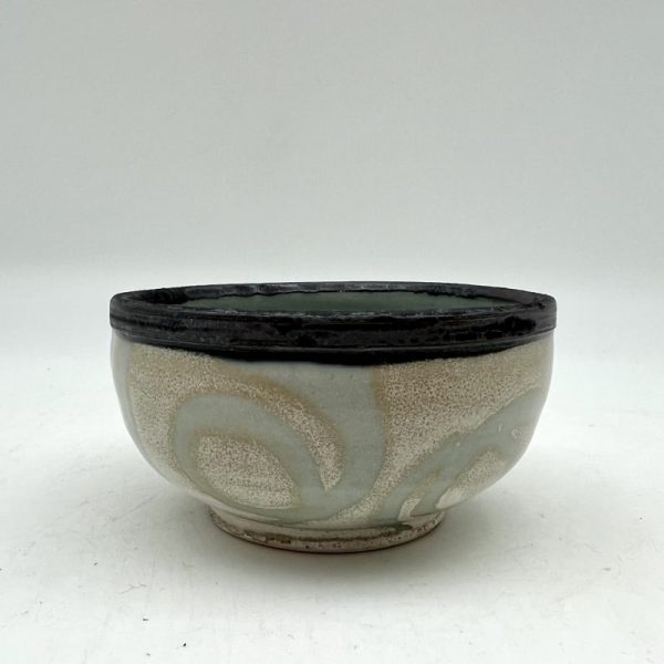 Mini Black-Rimmed Bowl by Margo Brown - 3454