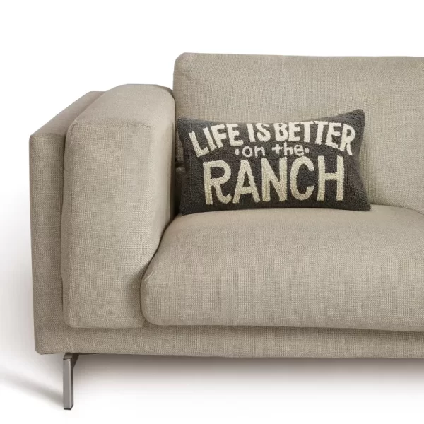Life Is Better On The Ranch Hook Pillow - Image 2