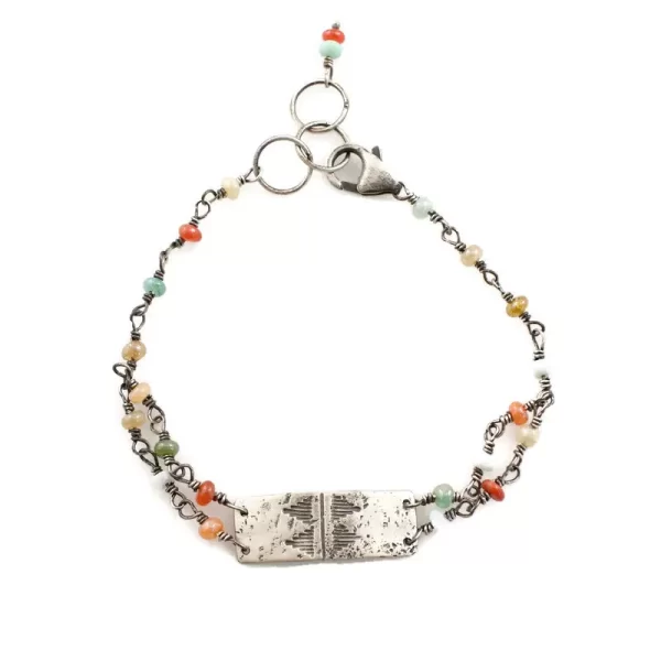 Pakal Bar Opal Bracelet