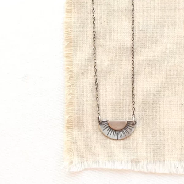 Happy Half Sun Necklace - Image 2