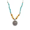 Knotted Columbine Medallion Necklace - Image 2