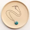 Capped Chrysocolla Necklace - Image 3