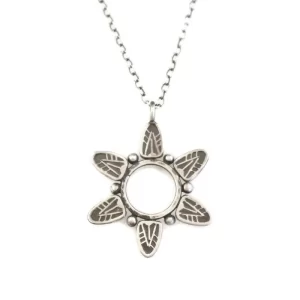 Feathered Sun Necklace