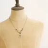 Asmi Triangle Turquoise Lariat Necklace - Image 4