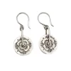 Pinned Columbine Disc Earrings - Image 2