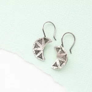 Pakal Moon Earrings