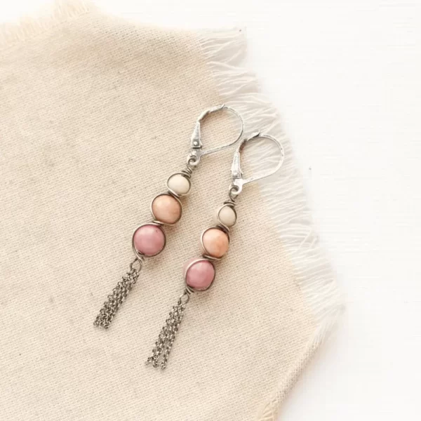 Sorbet Tassel Earrings - Image 2