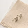 Aspen Leaf Post Earrings - Image 4