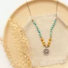 Knotted Columbine Medallion Necklace - Image 3