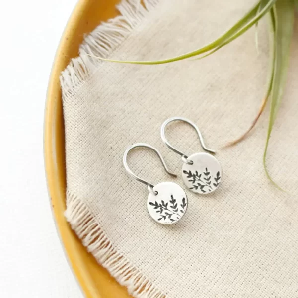 Mini Spring Sprout Earrings - Image 2