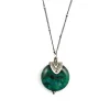 Capped Chrysocolla Necklace - Image 2