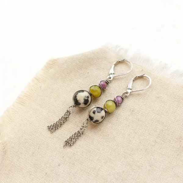 Wonderland Tassel Earrings - Image 2