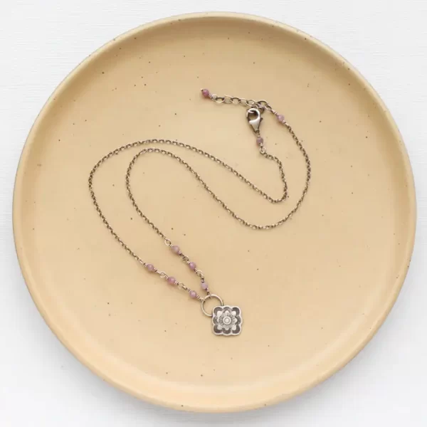 Talara Bloom Ruby Necklace - Image 4