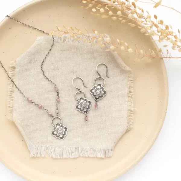 Talara Bloom Ruby Necklace - Image 6